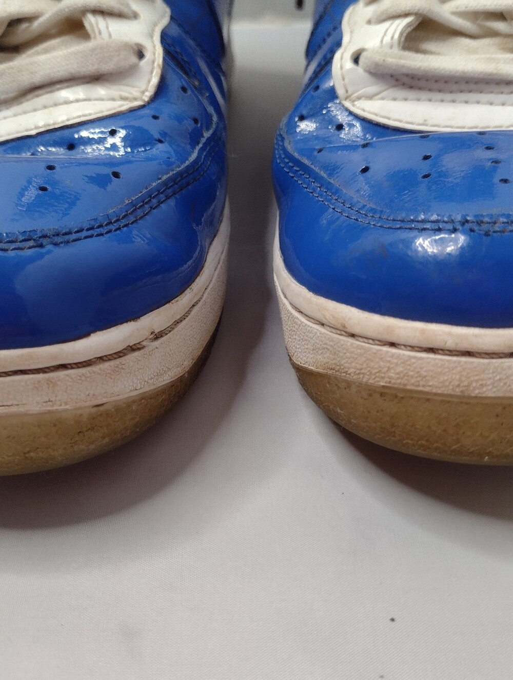 Nike Air Force 1 High Detroit Pistons NBA 2004 Finals CI9880-400 Mens Size 10 FF - Picture 5 of 10